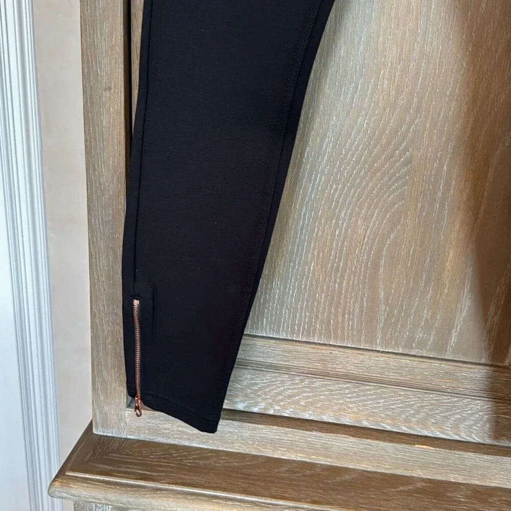 Ted Baker London 'Fioni' Black Zip Skinny Jeans size 2